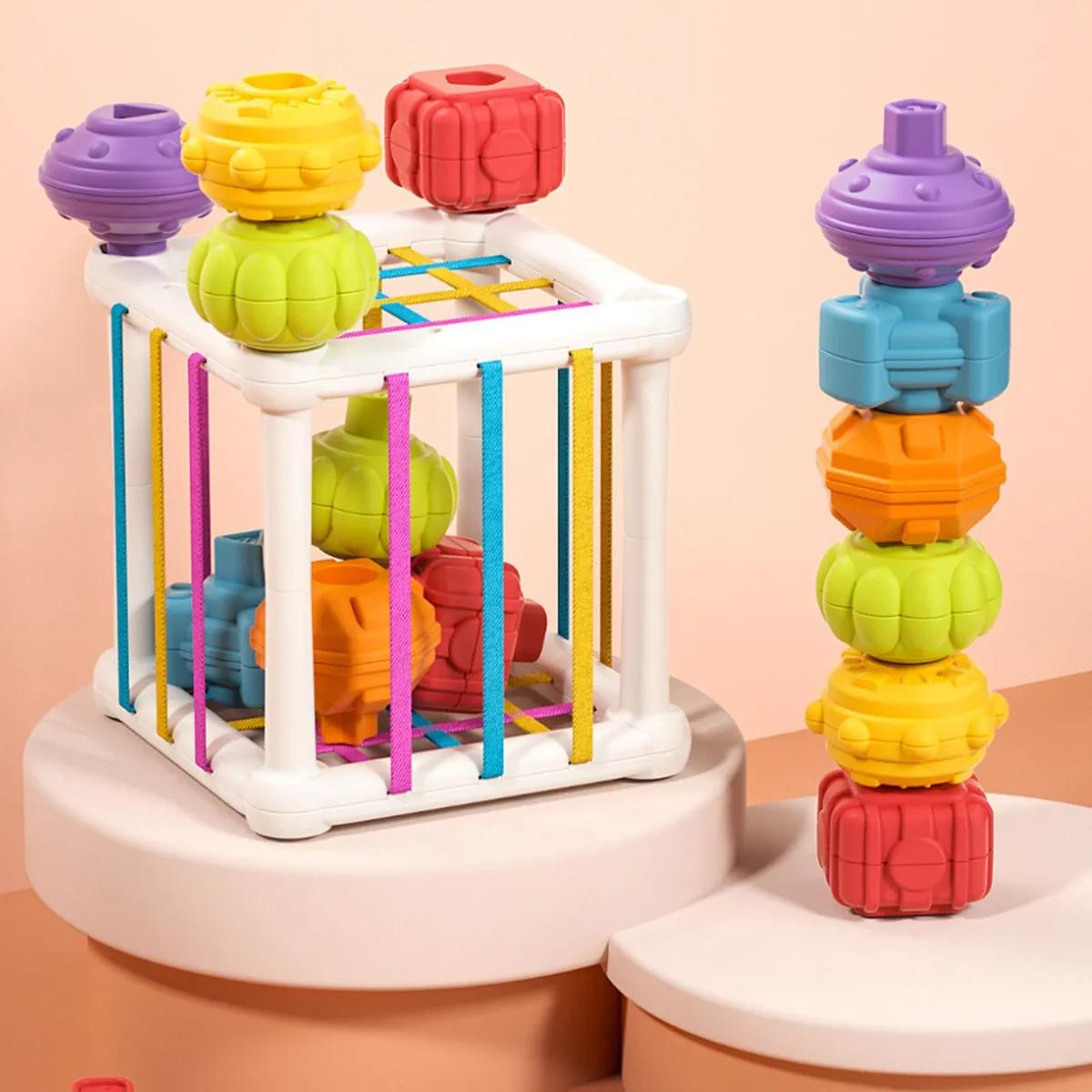 

Детская деревянная игра на равновесие с палочками, головоломка с палочками One Size