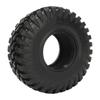 RC Tires 2.2inch 4Pcs RC Rubber Tyre Set Wheel Tires for 1:10 RC Crawler 130mm Diameter RC Accessories Black