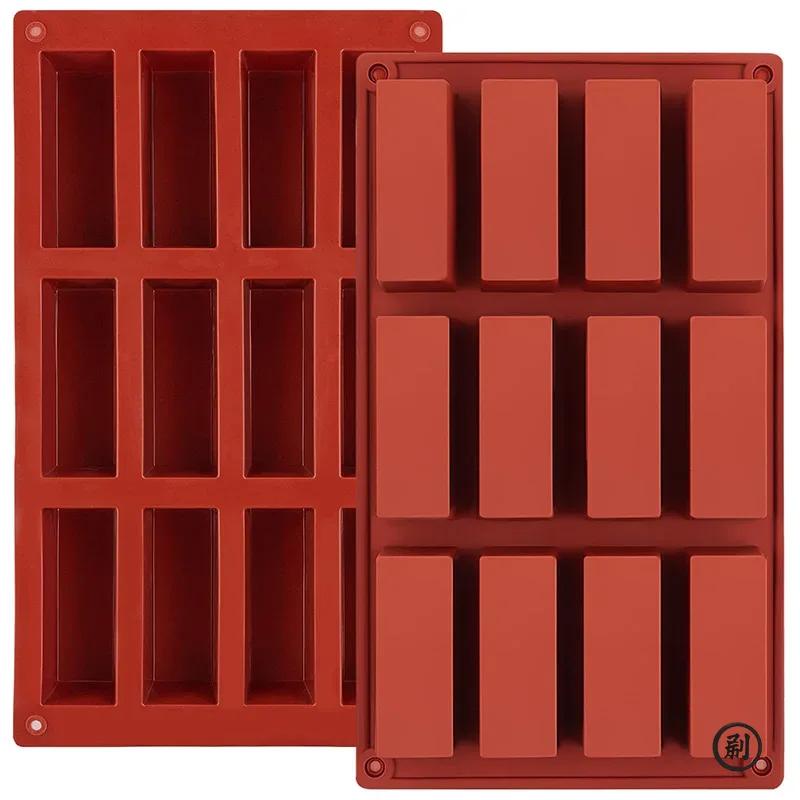 12 Lattice Chocolate Bar Mold for Baking Energy Bars Protein bars Truffles Brownie Cornbread Cheesecake Soap Butter Mould