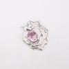 Morganite Gemstone 925 Sterling Silver Jewelry Pendant1.29" For Anniversary Gift CP-32-13