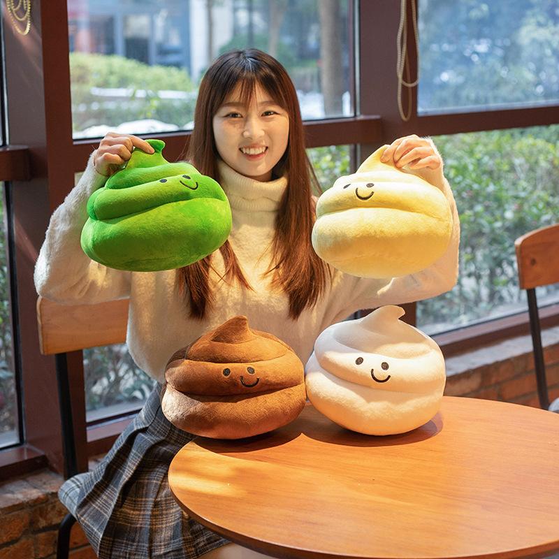 Poop Doll Creative Parody Poop Plush Toy Funny Poop Pillow Bedroom Ornament