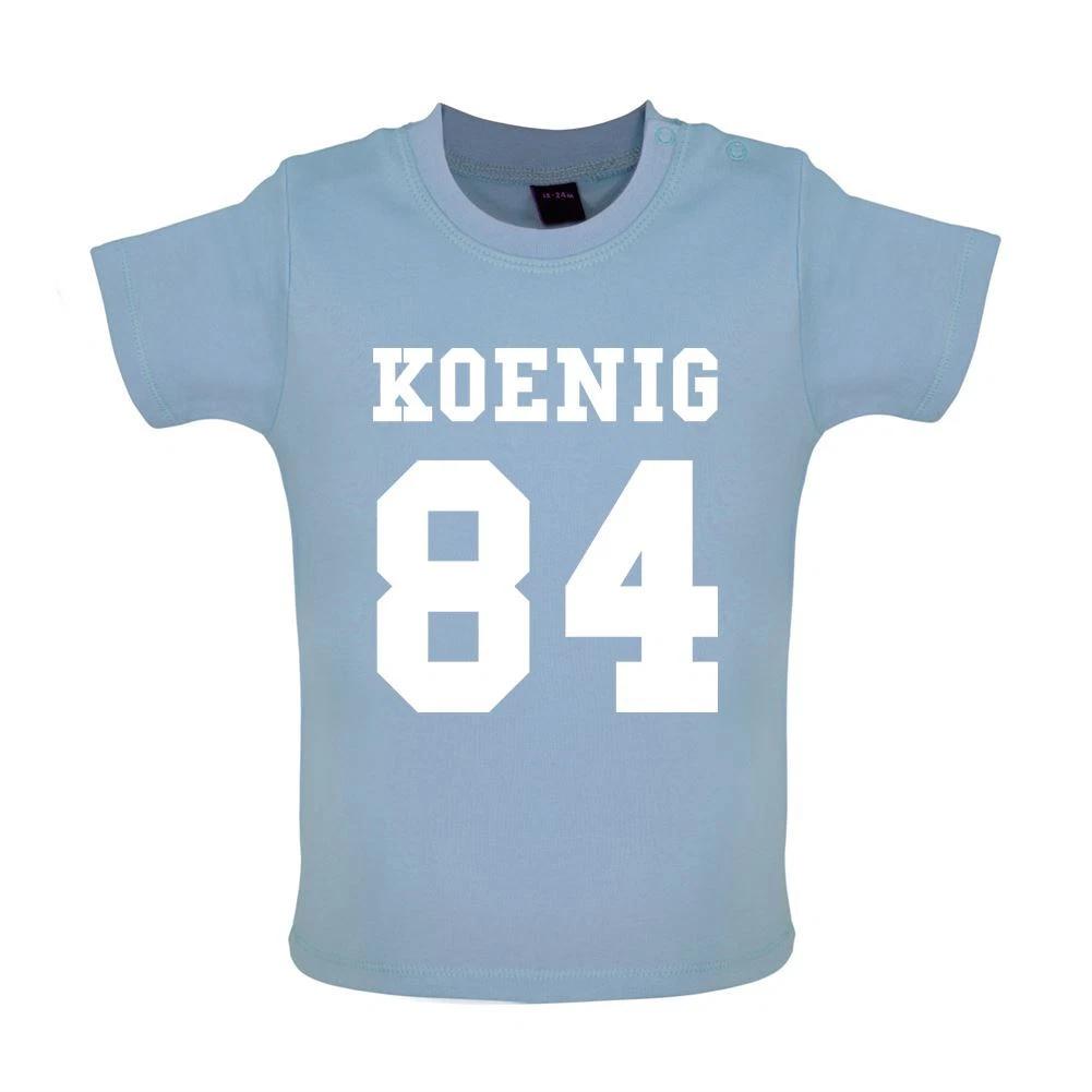 

Koenig 84 - Baby Kids Boys Girls Unisex T-Shirt / Babygrow - Singer Song Love Fan Classical Concert Gig 160
