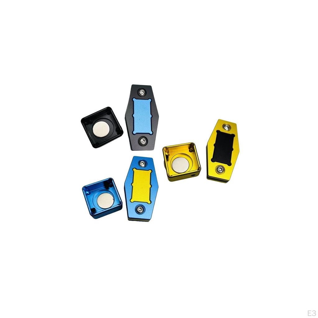 Billiard Chalk Holder - Professional Accessories Storage Box with Easy Carry Clip,