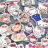 Sanrio HelloKitty Creative Kate Cat Anime Sticker Gift Box - High-Value Decorative Stickers