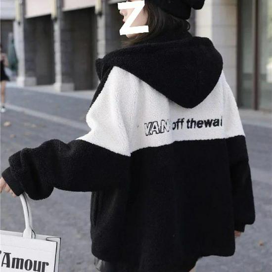 2023 Autumn/Winter Women's Loose Faux Fur Coat - Thick Plush Lambswool Velvet Outerwear