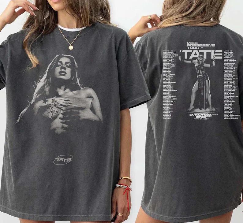 

McRae 2025 Concert Tee Miss Possessive Tour 2025 Tate McRae Fan Gift Shirt Unisex T-Shirt XXXL