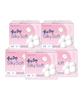 Pure Cotton Silky Soft Sanitary Pads Medium 16P X 5 Packs