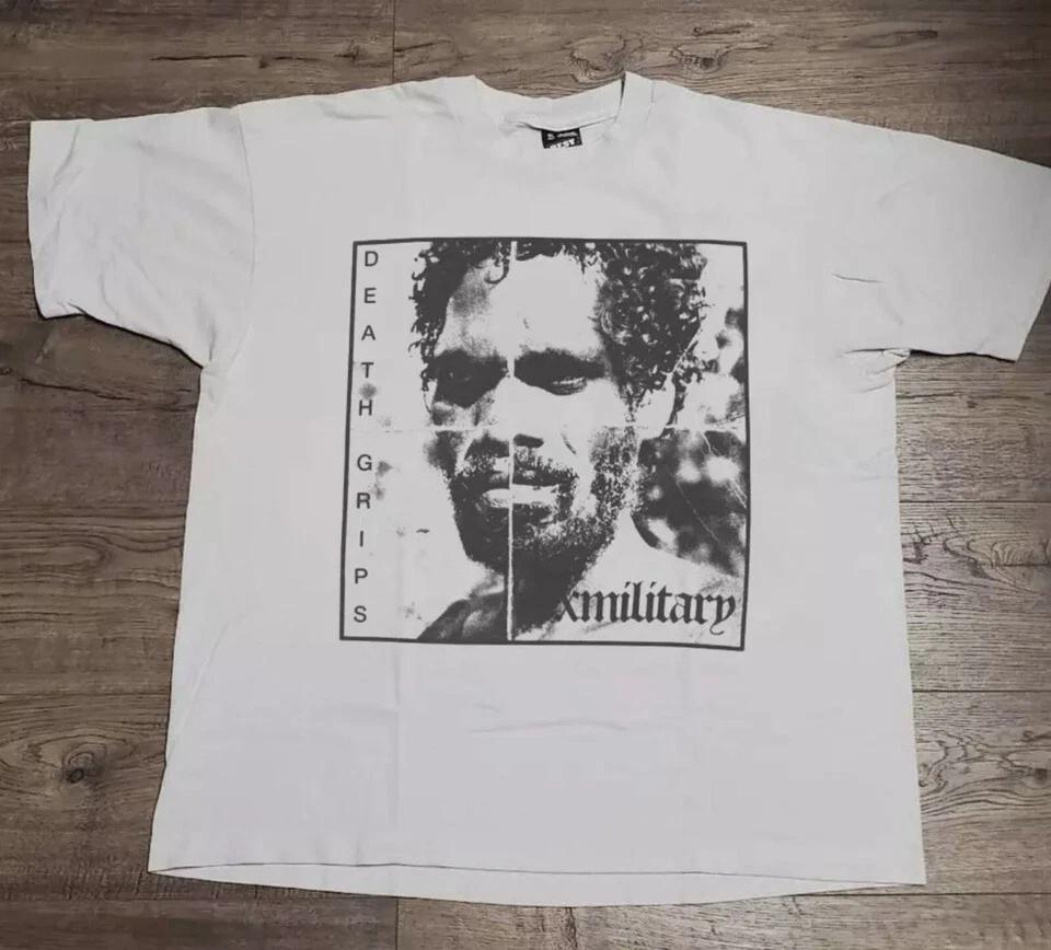 Death Grips Exmilitary Classic Unisex White T SHIRT Q8949 L