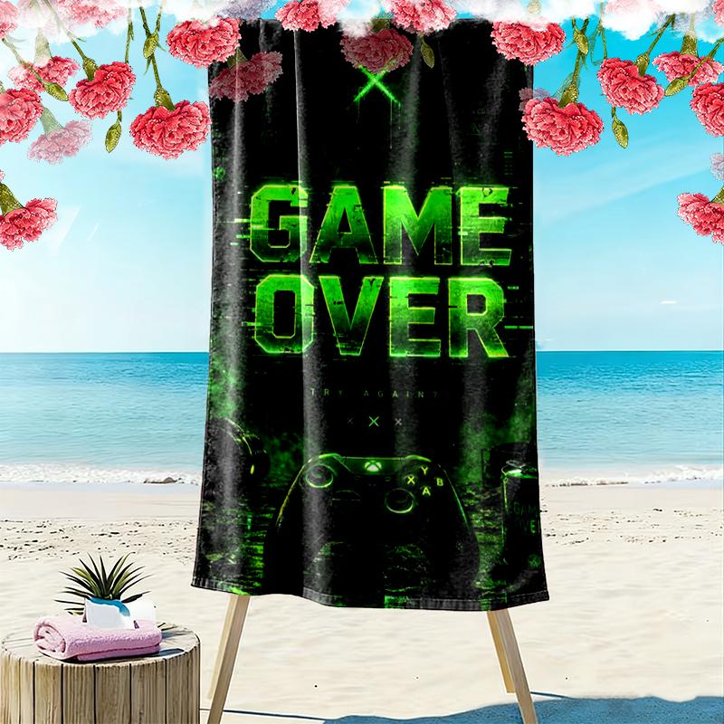 Van Halen Band Logo Print Beach Towel Soft Portable Quick?dry Towel For Pool Summer Vacation Outdoor Spor