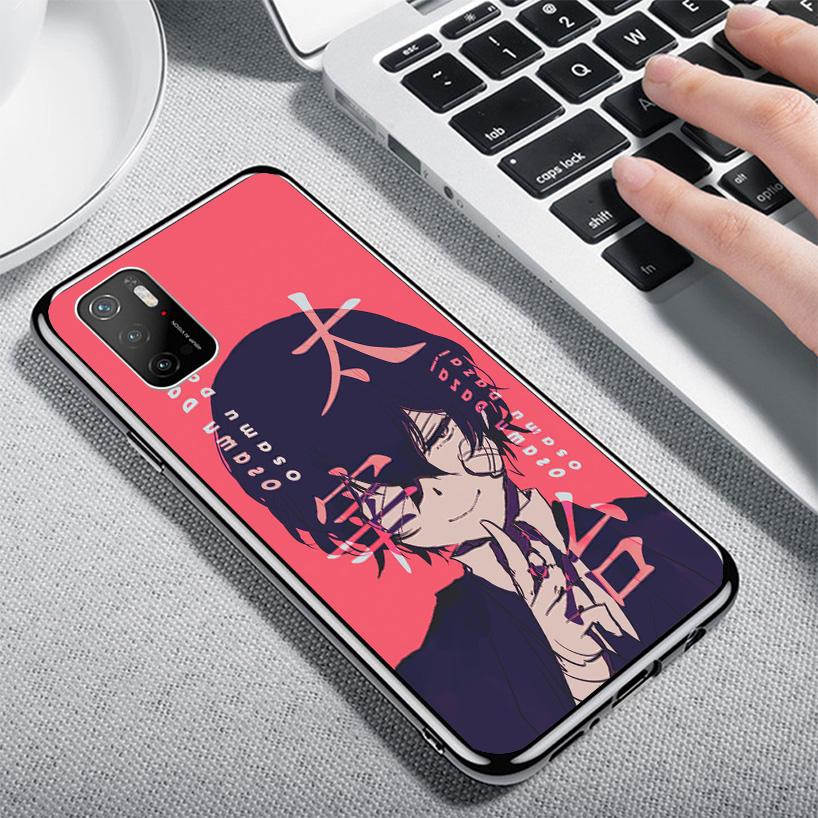 Bungo Stray Dogs Dazai Phone Case For Xiaomi Poco X7 X6 X5 Pro F7 Ultra Redmi 15C 15 13 13C 12 12C 10 10A 10C 9 9A 9C 9T Cover P