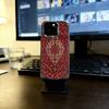 Persian Carpet Floral Pattern Arab Phone Case For iPhone 17,16,15,14,13,12,11 Plus,Pro Max,XS,Colored Silver Plated Inside Cover