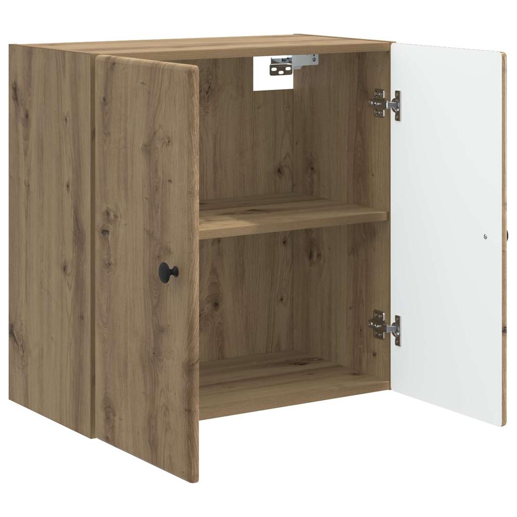 Wall Mounted Cabinet Artisan Oak 59 x 31 x 60 cm Engineered Wood