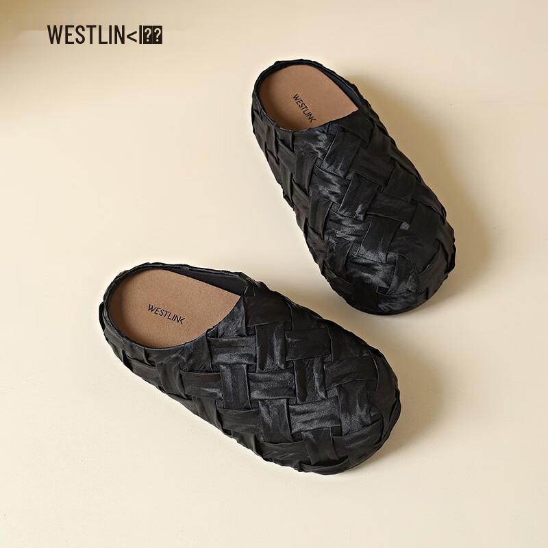 Westlink Women s Woven Summer Sandals US 6.5 чёрный