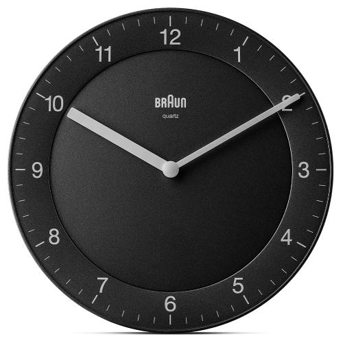 [BRAUN] BRAUN Silent Wall Clock 20cm Diameter BC06 BC06B