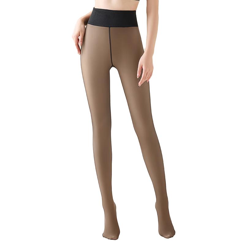 Mao Ren Women's Warm Sheer Black Pantyhose