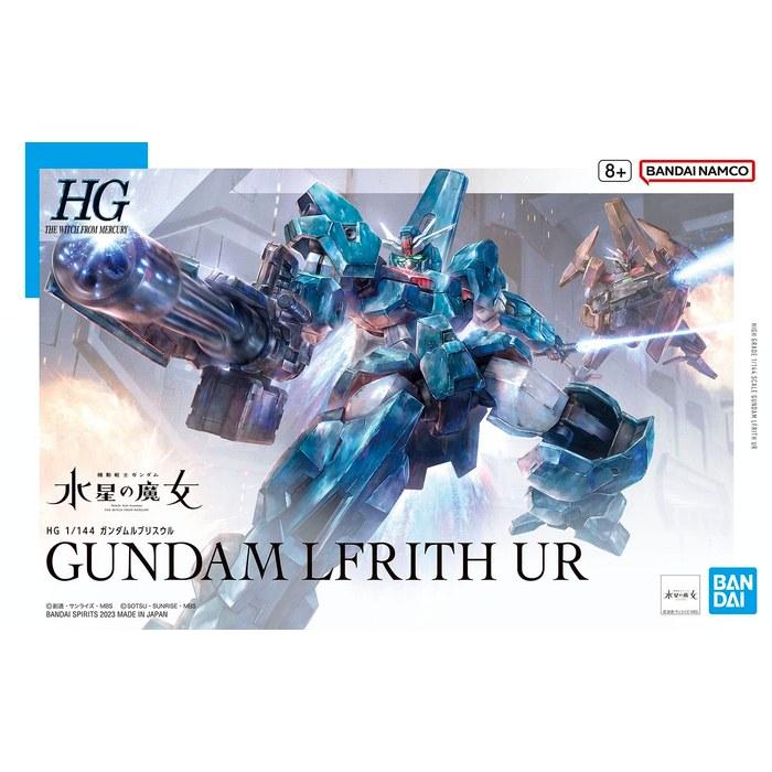 BANDAI SPIRITS HG Mobile Suit Gundam: The Witch from Mercury Gundam Lfrith Ur 1/144 Scale Gray Model Kit