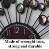 Luxury Shell Wall Clock Nordic Fashion Creative Wall Clocks Household Modern Simple Silent Clock Living Room Decorations