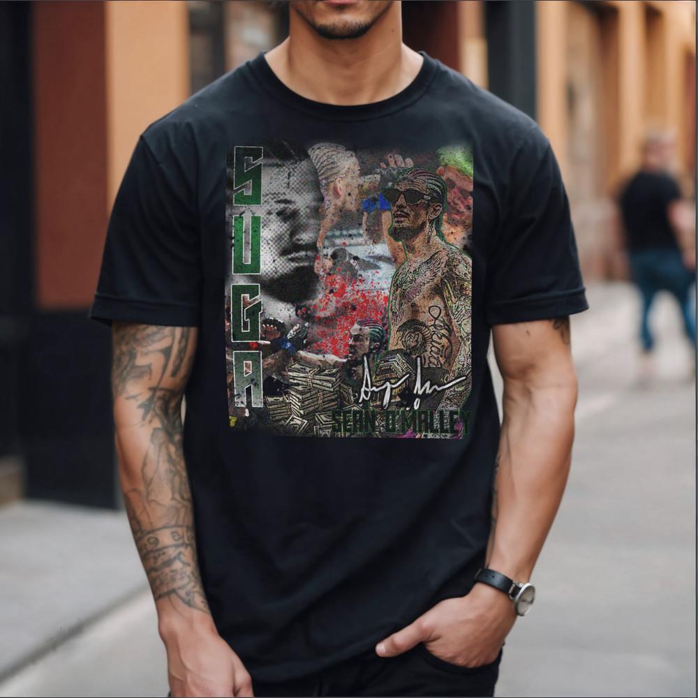 

Bootleg Vintage 90s Style Sean O#039;Malley TShirt UFC Suga Unisex T-Shirt M