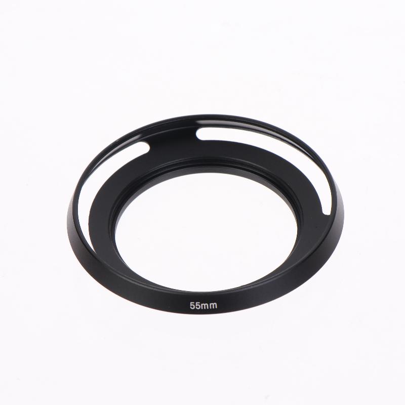 Hollow Wide-angle Lens Hood Ultra-thin 37-67mm Universal Anti-glare Accessory for Hiking Outdoor Photography