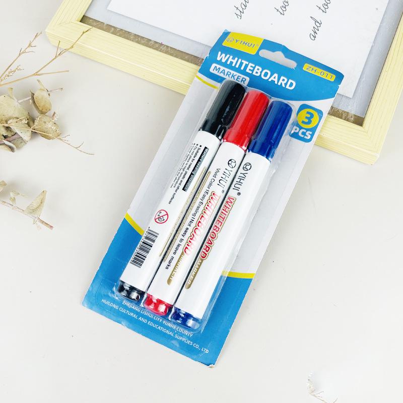 Erasable Whiteboard Markers Set: Large Capacity, Easy Write & Erase, Water-Based for Office & Teaching Use