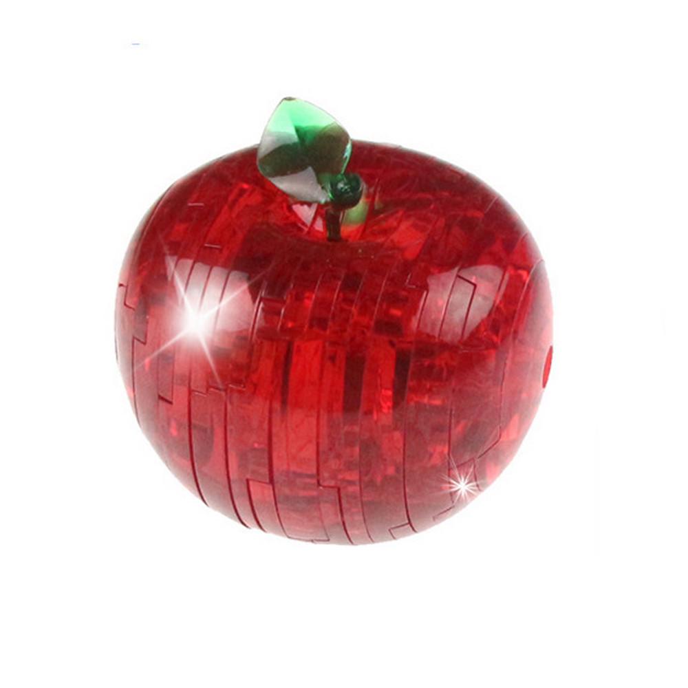 

Asteria 3D Crystal Puzzle Cute Fruit Model DIY Гаджет Blocks Будівельна іграшка Подарунок червоний