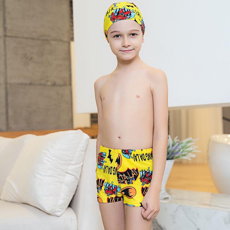 

Children s Swim Trunks for Boys - Small & Medium Sizes, Square Leg Design Small (10-25 jin)