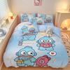 Ugly Fish Duvet Cover Pillowcase Bedding Set BoyGirl Bedroom Decoration Children-Gift Single Double Large SizeZip Duvet Cover