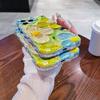 Retro Oil Painting Phone Case For iPhone 13 14 15 16 ProMax 12 11 Luxury Flower Print Shockproof Silicone Cover Artistic Decor