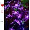 LED Dragonfly String Lights for Festive and Tree Decorations
