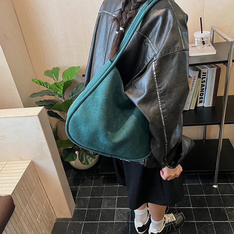 Large-capacity Soft Leather Bag Women's New Foreign-style Texture Shoulder Underarm Bag Tote Bag Women's Bag