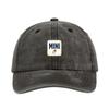 Printed Family Matching Baseball Cap Distressed Dad Hats Vintage Couple Cap  For Man Women