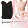 Black Ox Horn Scraping Board Body Acupuncture Therapy Muscle Pain Relief Gua Sha Tool