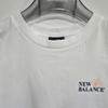 New Balance Uni Frozen Flower Short Sleeve Tee Nbnef31663 White