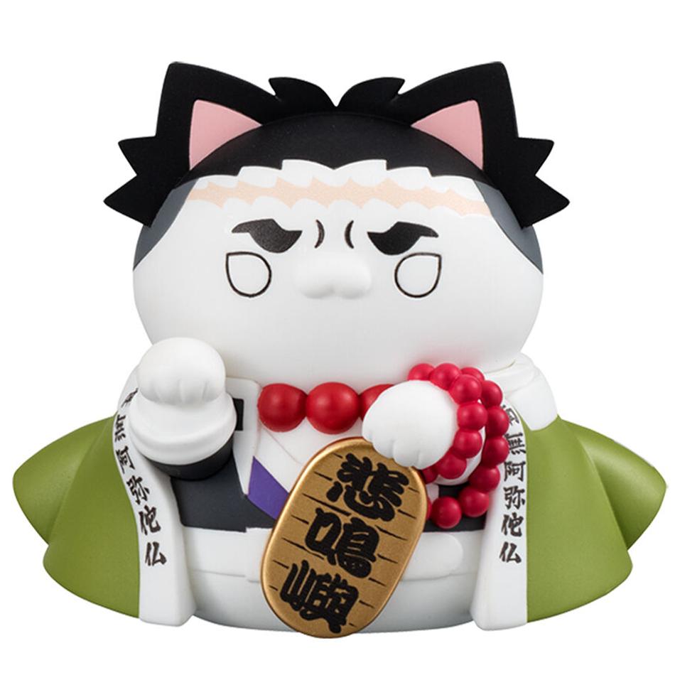 Demon Slayer Figure Toy Anime Kimetsu No Yaiba Q Version Lucky Cat Tanjiro Nezuko Inosuke Zenizu PVC Figurine Model Doll Gifts