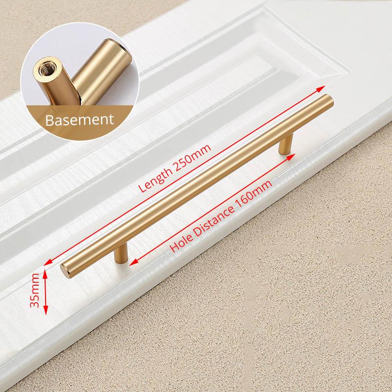 KAK 2" ~ 39'' Küchenschrankgriffe T-Stangen-Griff Gerader Griff Schubladengriffe Schrankgriffe Durchmesser 12mm Möbelgriff Beschläge