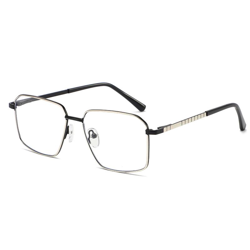

Classic Blue Light Protection Glasses - Stylish Metal Glasses - Comfortable Nose Pads Suitable For Long-term Wear 6010
