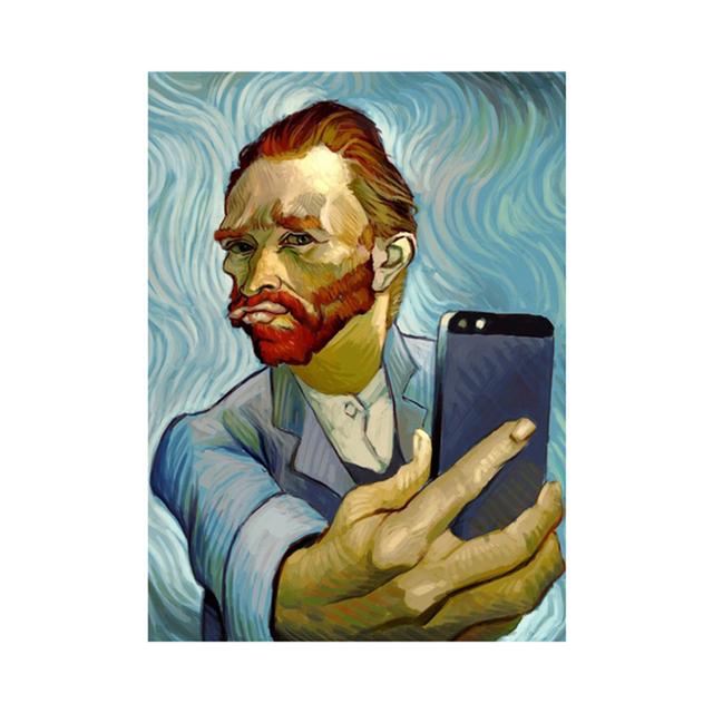 Funny art Canvas Art Paintings Poster And Print Abstract Wall Art Picture For living room home decoration No Frame