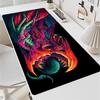 Anime Monster Mouse Pad Large laptop monitor MousePad phone XXL Gaming Rubber tablet Lock Desk Mat Computer Gamers work office