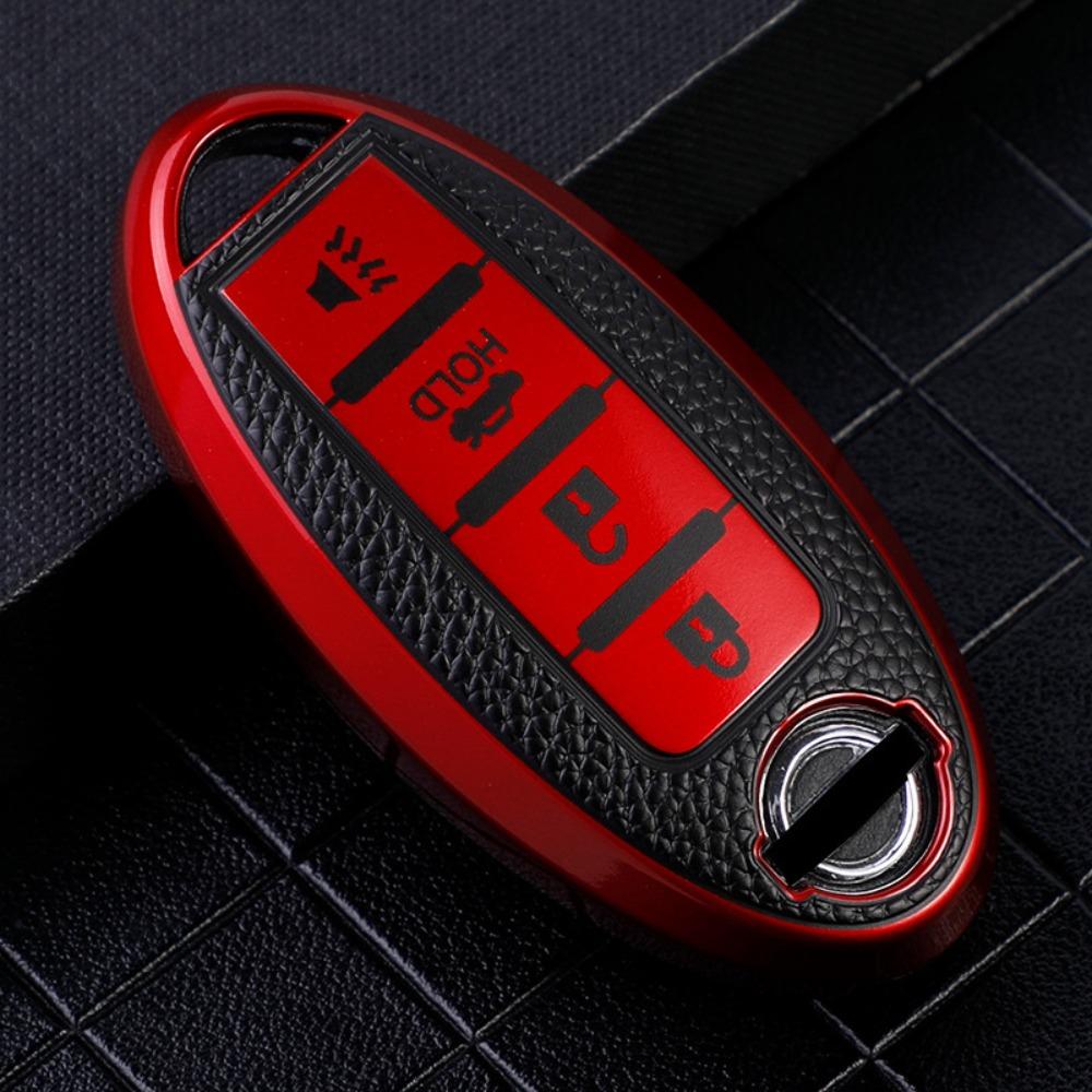 Soft Silicone Car Key Cover for Nissan Tiida Sylphy Teana Durable Protective Key Case