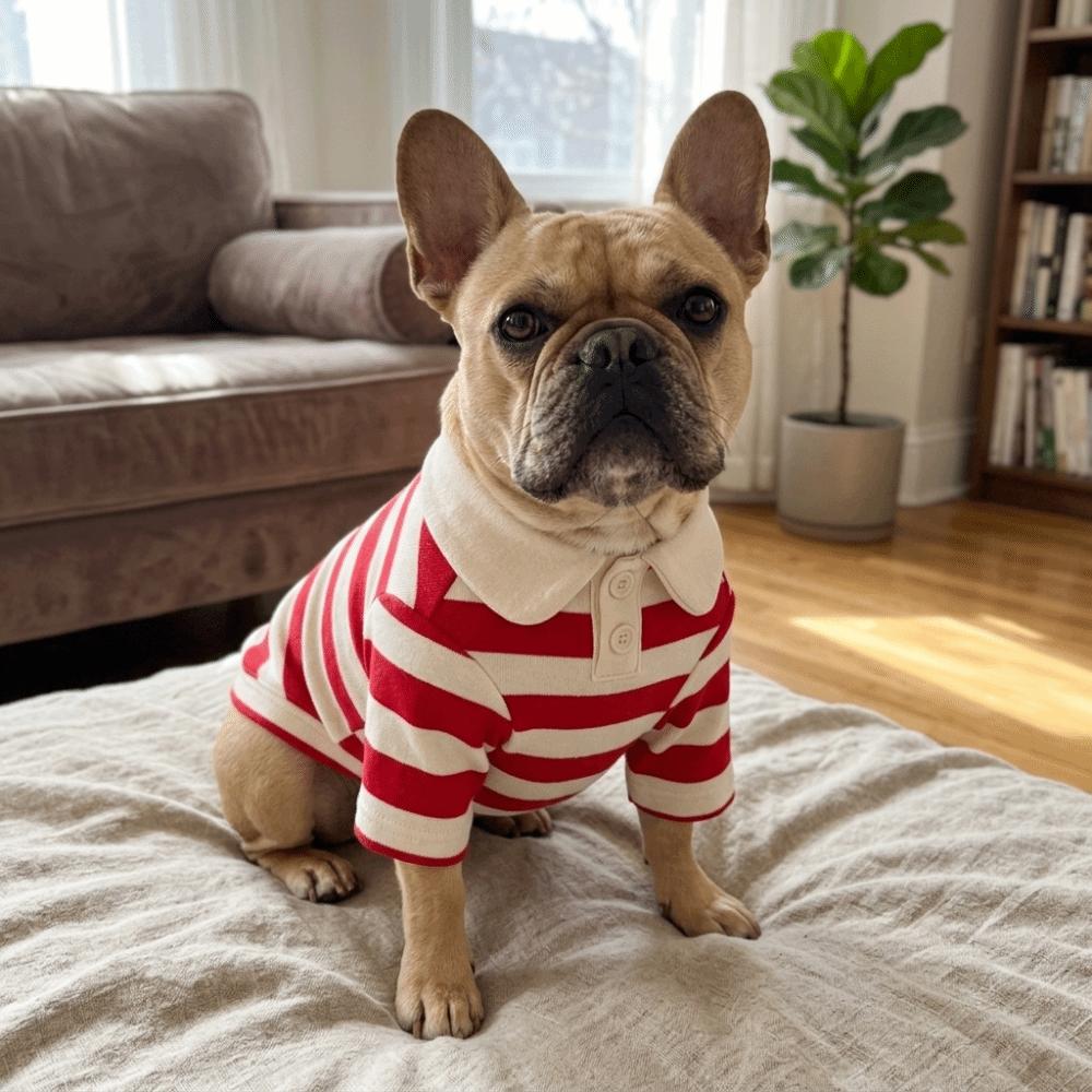 Breathable Small Dog Clothes Shirt Pet Summer Outfit Easy Wear Puppy Daily Wear  Pet Daily Party S