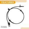 ABS Wheel Speed Sensor No.479105RA0A Front Left Right ABS Sensor Anti-lock Braking System Sensor for Nissan Kicks 2016-2021