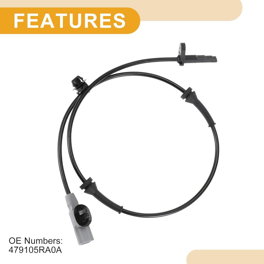 ABS Wheel Speed Sensor No.479105RA0A Front Left Right ABS Sensor Anti-lock Braking System Sensor for Nissan Kicks 2016-2021