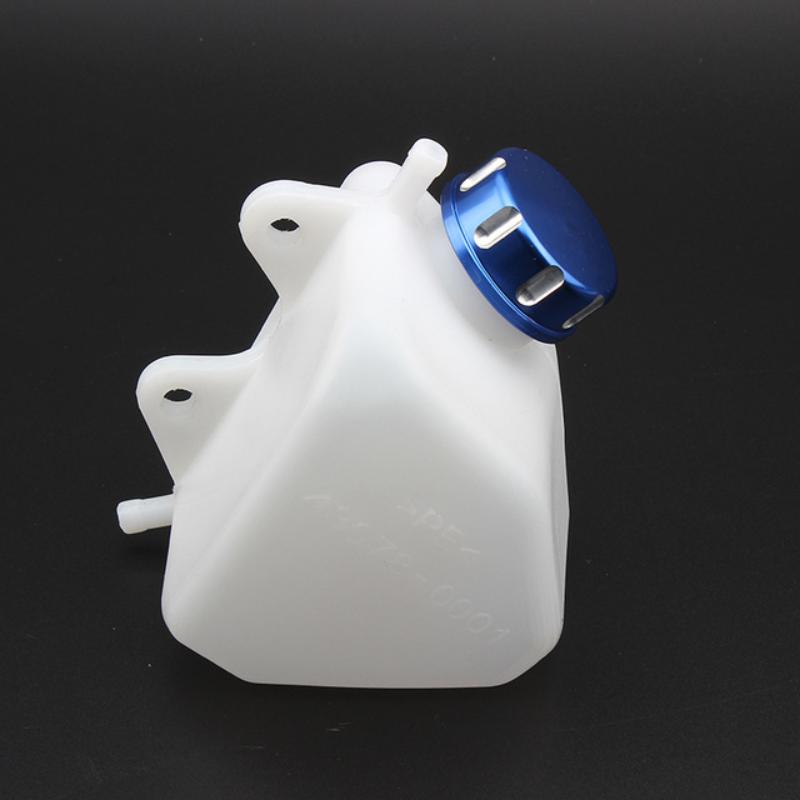 Motorcycle Tank Radiator Water Bottle Coolant Reservoir For Kawasaki Klx250 1994-2007 Plastic Engine Parts