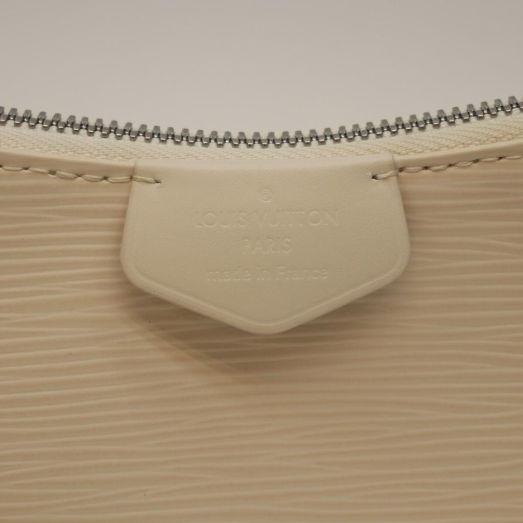 Louis Vuitton M80479 21 Jahre alter Epi Cream Easy Pouch Umhängetasche Anspruch Gebraucht