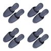 Tendai Medium Slippers, Navy,