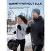 TRENDOUX Winter Gloves for Men Women - Upgraded Touch Screen Cold Weather Thermal Warm Knit Glove for Running Driving Hiking
