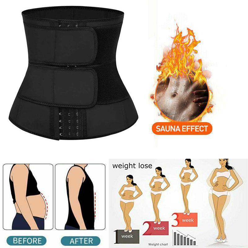 Waist Trainer Menwomen Cincher Trimmer Sweat Belt Fitness Body Shapewear Shaper