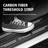 For Hyundai Carbon Fiber Car Threshold Strip Anti Wear Door Sill Protection Cover Ioniq Sonata Elantra Solaris Creta Accent E6