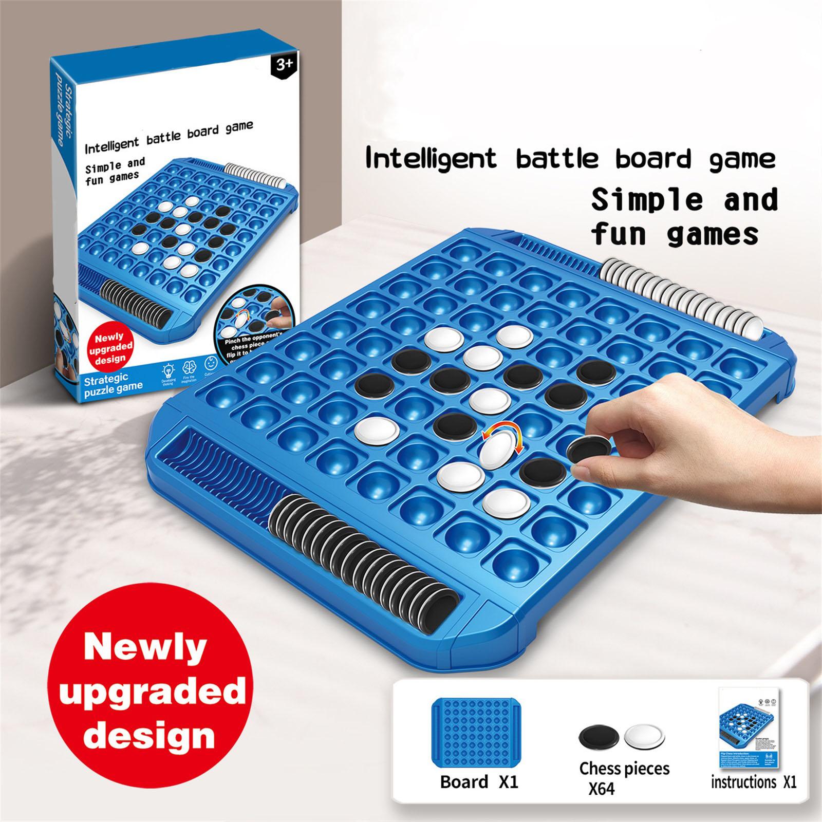 Children s Puzzle Toys Flip  Chessboard Parent Child Interactive Tabletop Game Reasoning Chessboard one size