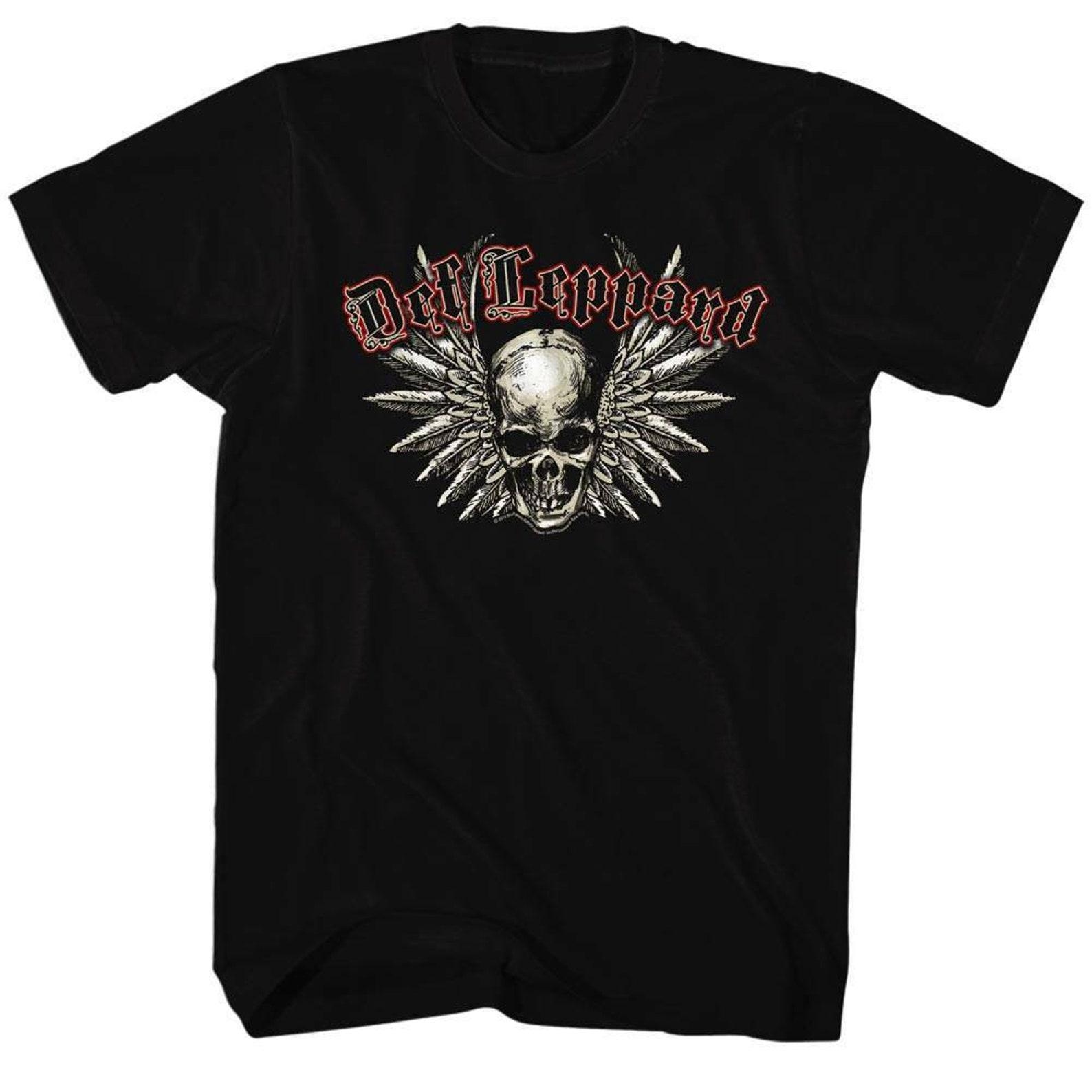 Def Leppard Black Adult T-Shirt S